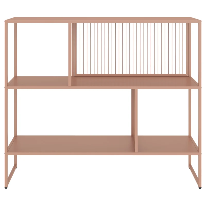 Scaffale in metallo rosa antico EMILIA