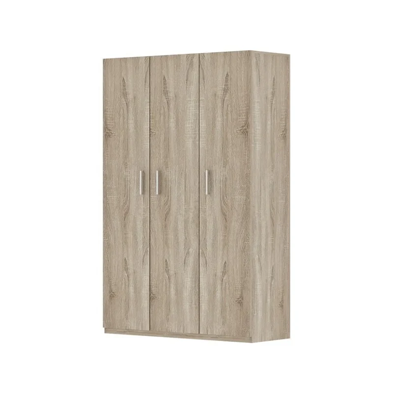 Armadio 3 porte TOM – Rovere Sonoma – Ampio spazio di stoccaggio