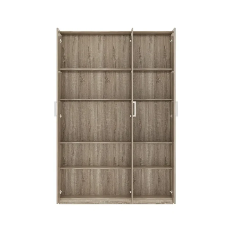 Armadio 3 porte TOM – Rovere Sonoma – Ampio spazio di stoccaggio
