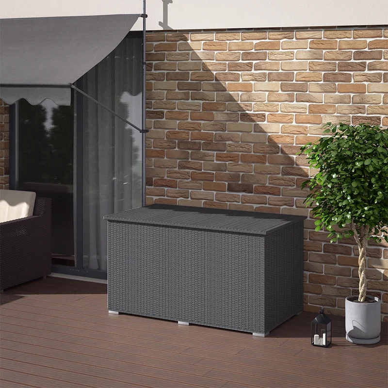 Scatola per cuscini Antracite 146 x 80 cm OK-Living