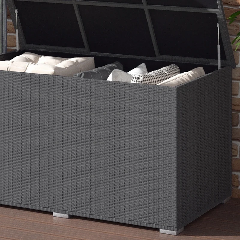 Scatola per cuscini Antracite 146 x 80 cm OK-Living
