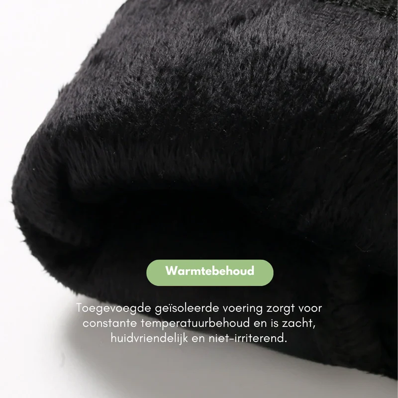 Herenhandschoenen Leer Winddicht | Warm & Touchscreen Geschikt