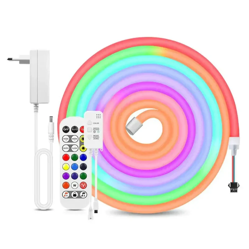 App-Controlled Neon LED Strip for Creative Lighting