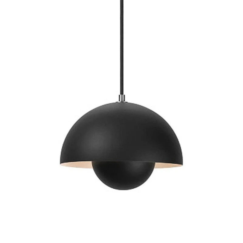 Vibrant Scandinavian Semi-Circular Ceiling Lamp