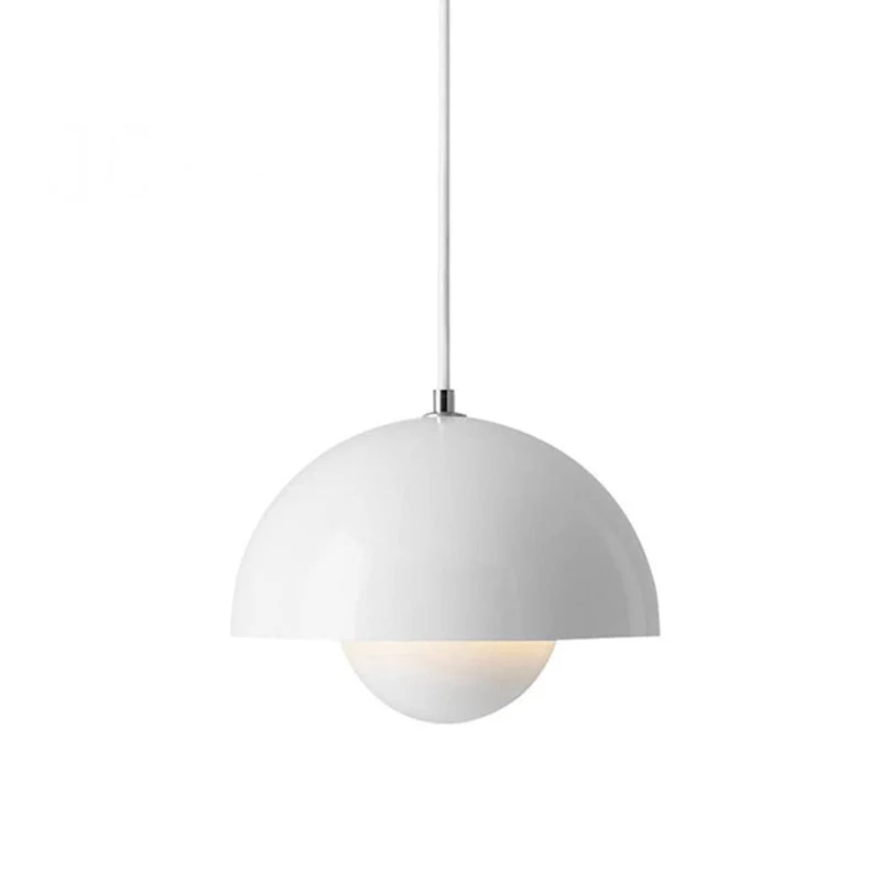 Vibrant Scandinavian Semi-Circular Ceiling Lamp