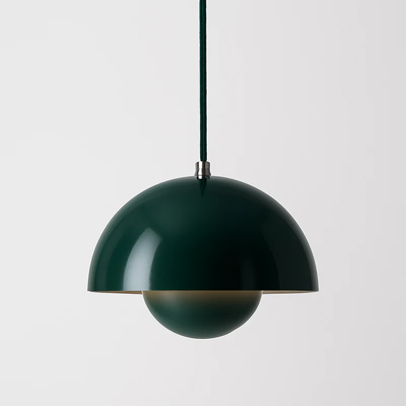 Vibrant Scandinavian Semi-Circular Ceiling Lamp