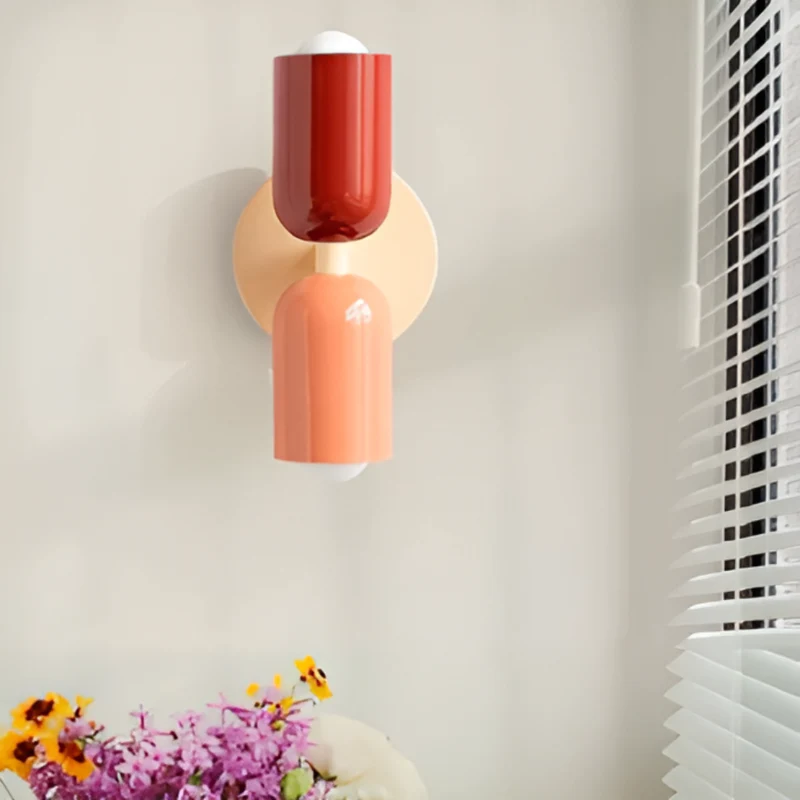 Modern Nordic LED Wall Lamp with Dual Lighting