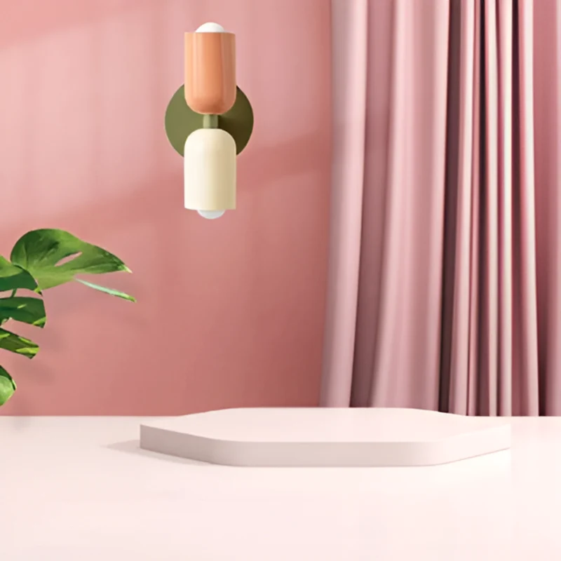 Modern Nordic LED Wall Lamp with Dual Lighting