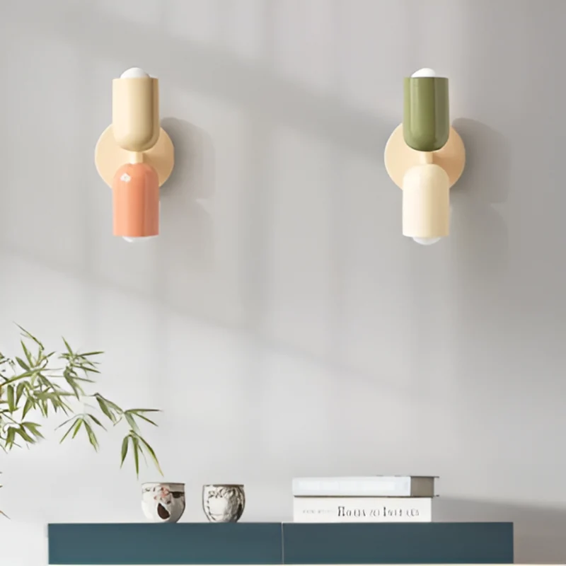 Modern Nordic LED Wall Lamp with Dual Lighting