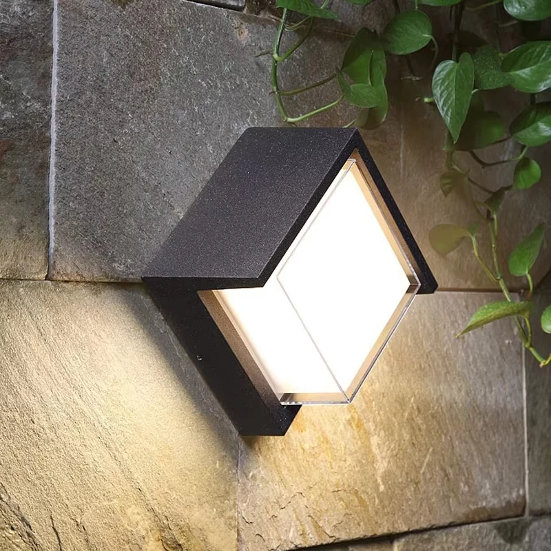 Outdoor Waterproof LED Wall Lamp with Motion Sensor