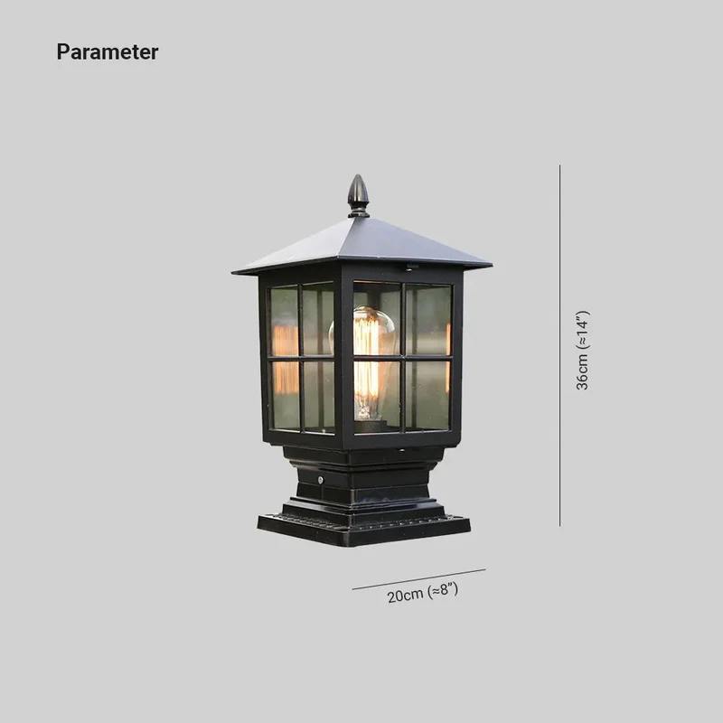 Durable Waterproof Outdoor Floor Lamp