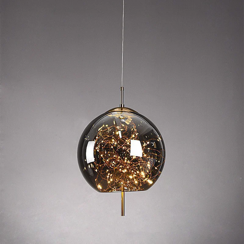 Modern Glass LED Ceiling Lamp – Perfect for Home Spaces