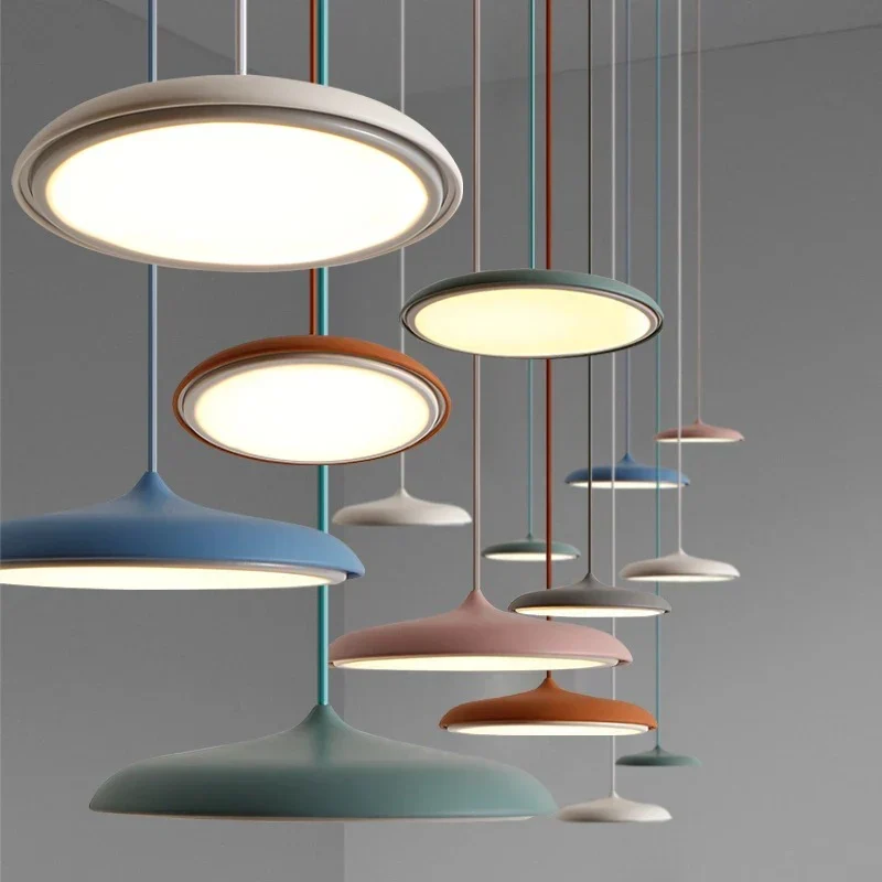Modern Scandinavian LED Pendant Lamp – Stylish Interior Lighting