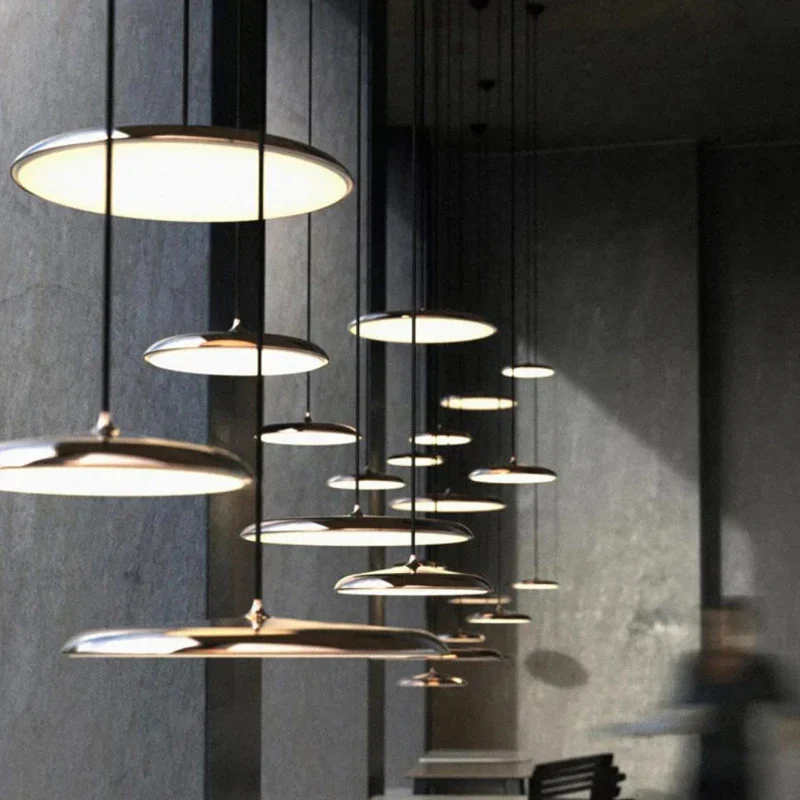 Modern Scandinavian LED Pendant Lamp – Stylish Interior Lighting