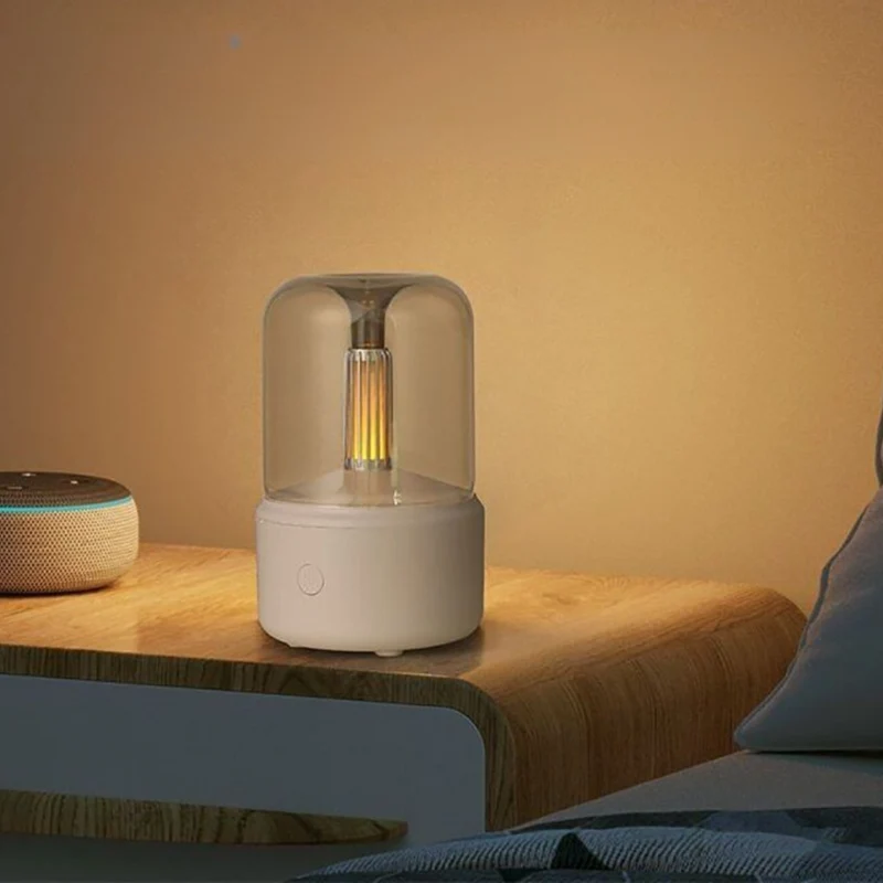 Compact ultrasonic oil humidifier for better sleep and relaxation