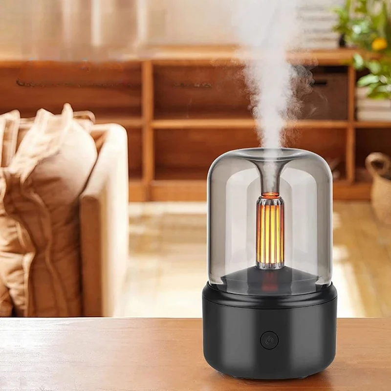 Compact ultrasonic oil humidifier for better sleep and relaxation
