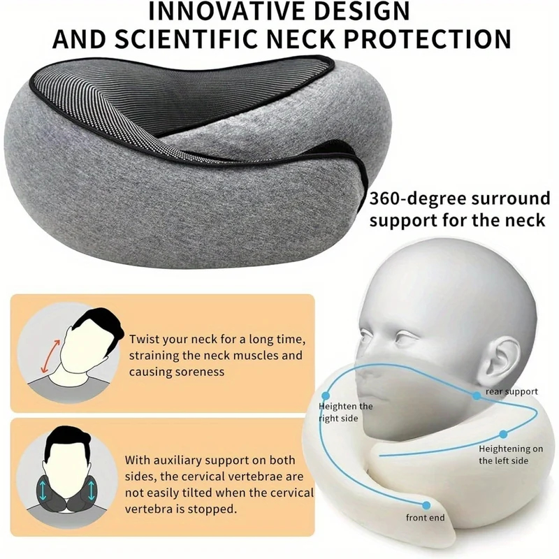 Memory Comfort travel pillow in U-shape