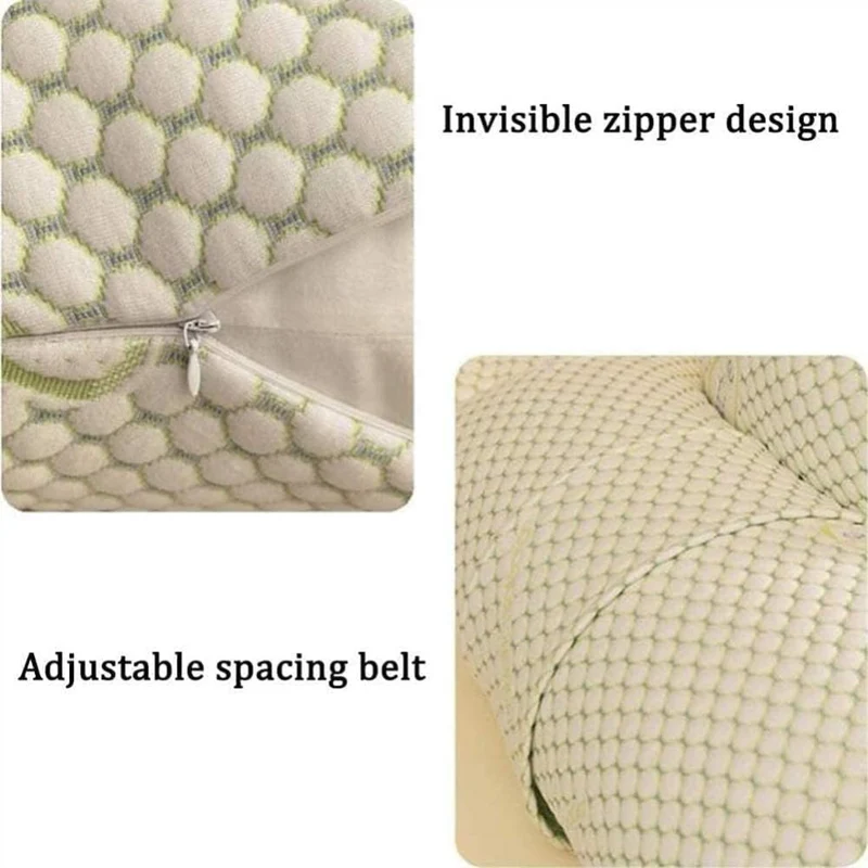 Soft supportive U-shaped pregnancy pillow