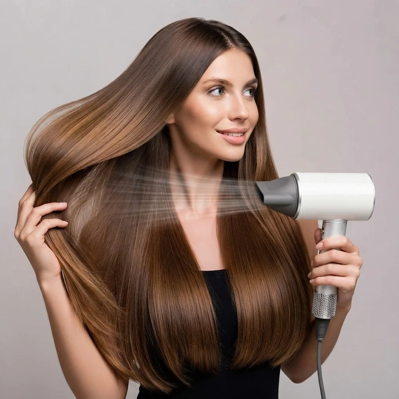 Asciugacapelli Professionale Unico Potenza da Salone, Styling Ultra-Rapido e Capelli Protetti!