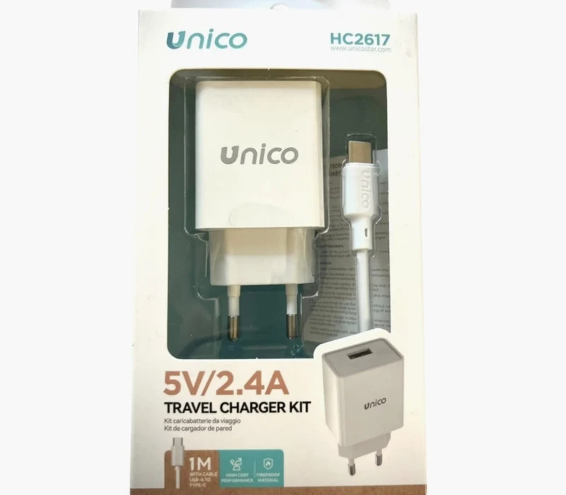 Carica batterie da viaggio 5V-/2.4A