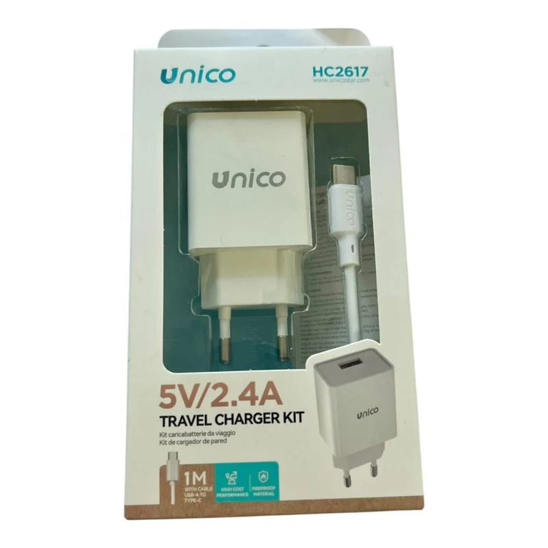 Carica batterie da viaggio 5V-/2.4A