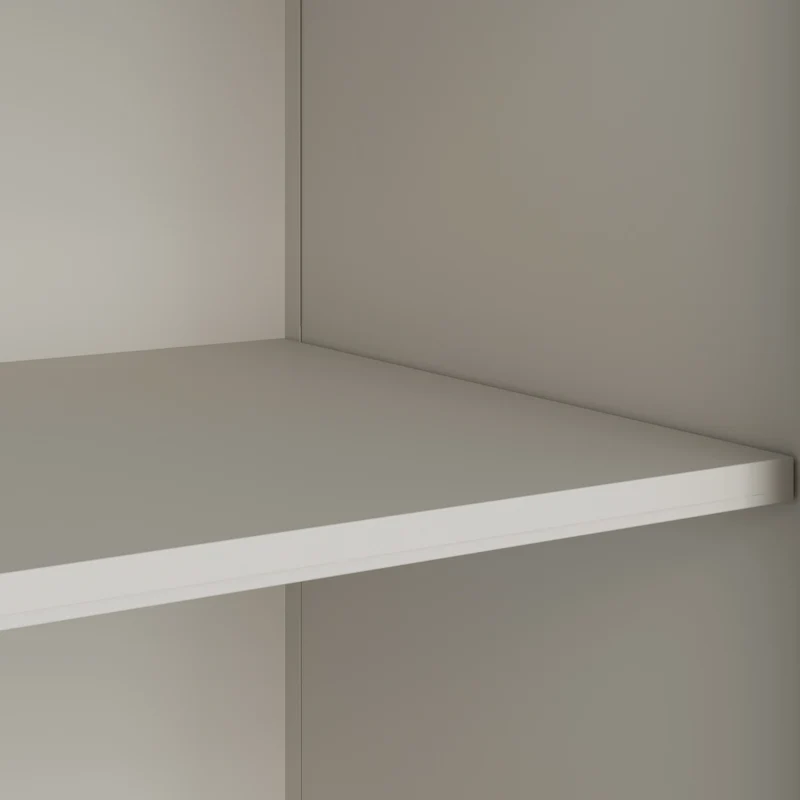 Armadietto da Giardino Bolognano 92 x 80 x 50 cm Acciaio - Beige Opaco - casa.pro
