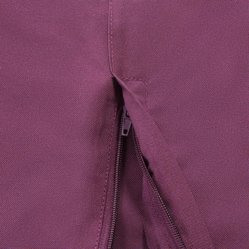 Fodera per pouf a sacco grande in nylon con cerniera, impermeabile e resistente, per interni ed esterni, 140 x 180 cm, viola moderno
