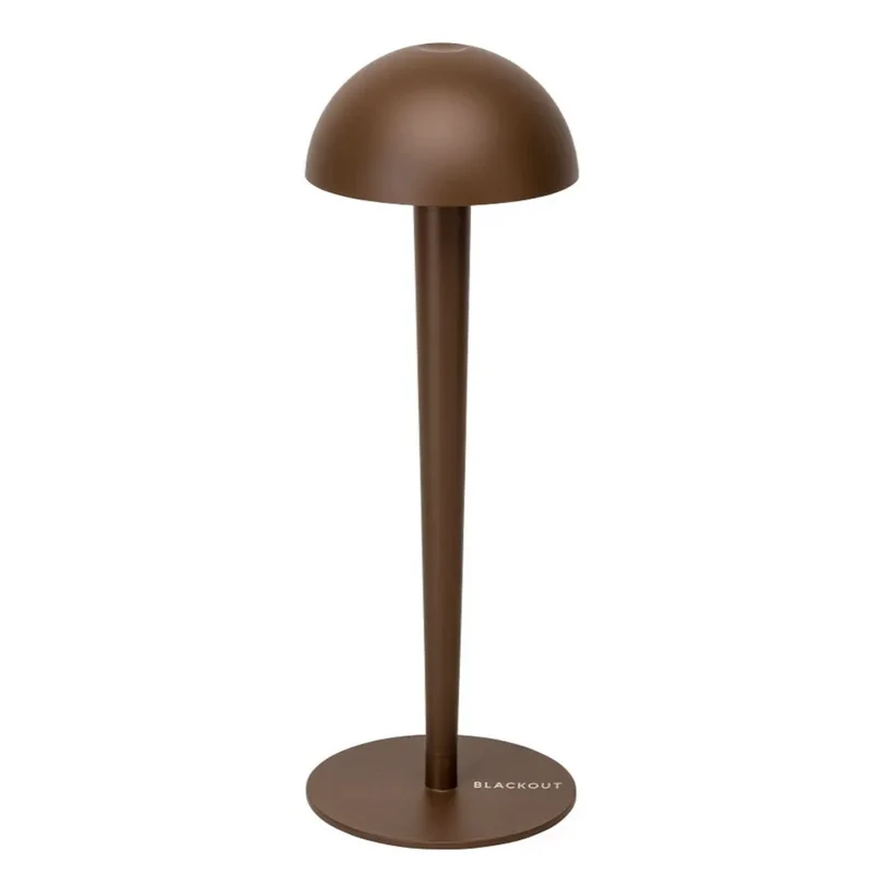 LAMPADA PIN UP CORDLESS RICARICABILE MARRONE CORTEN