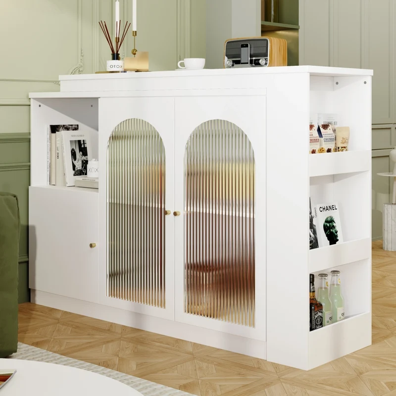 Tavolo da pranzo allungabile da 110 a 140 cm con contenitore interno; MDF e metallo; nero effetto legno