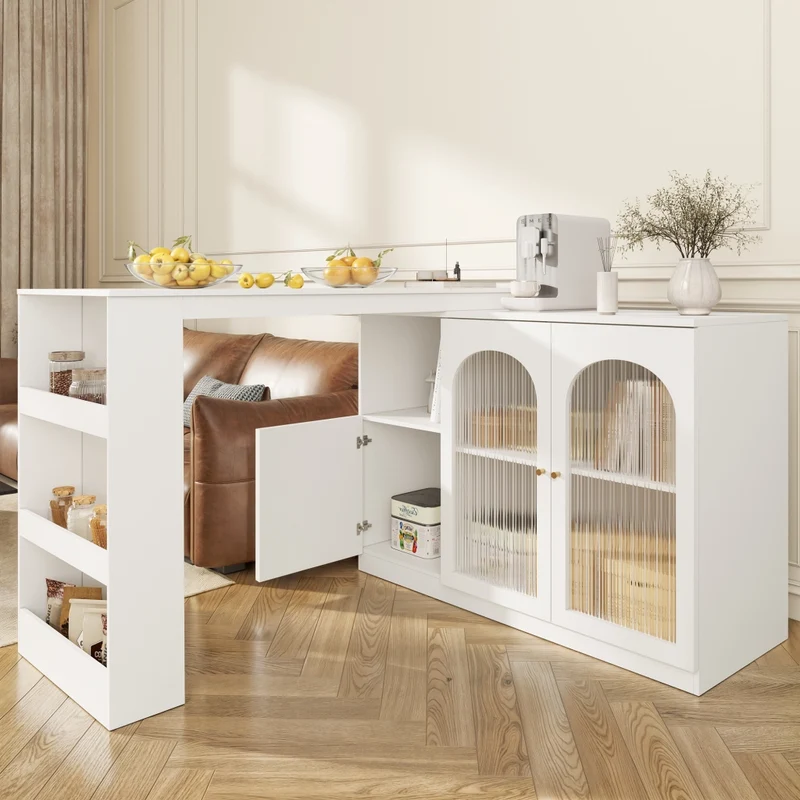 Tavolo da pranzo allungabile da 110 a 140 cm con contenitore interno; MDF e metallo; nero effetto legno