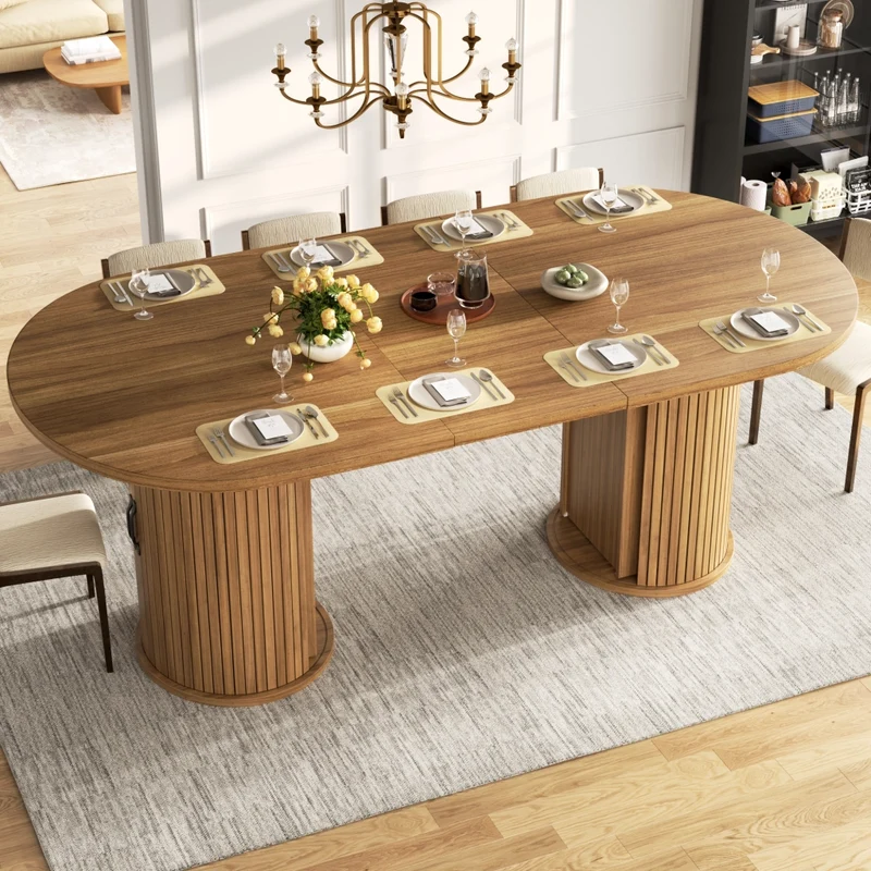 Tavolo consolle bianco con due cassetti; struttura in metallo; 110 x 32 x 85 cm