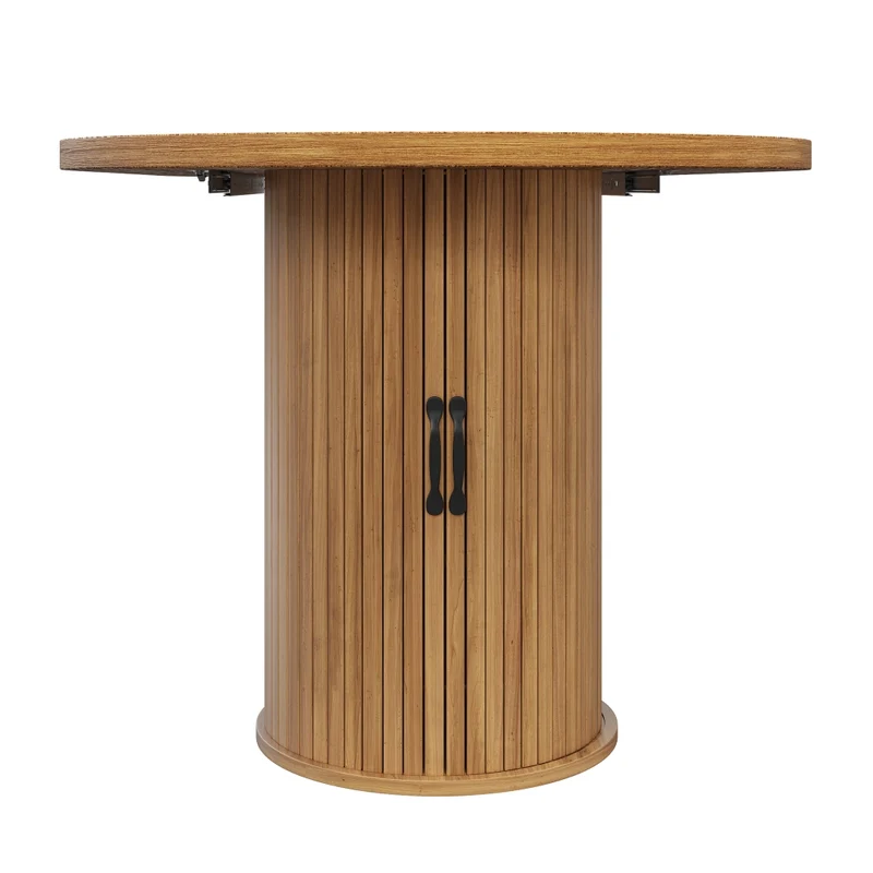 Tavolo consolle bianco con due cassetti; struttura in metallo; 110 x 32 x 85 cm