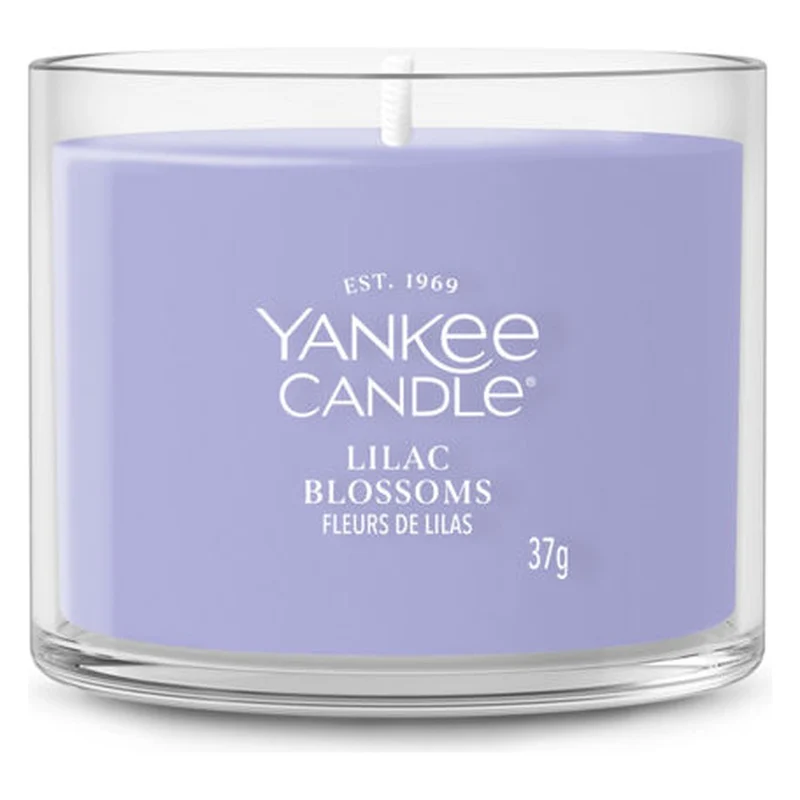 Candela Votiva in Vetro Yankee Candle Signature Lilac Blossoms