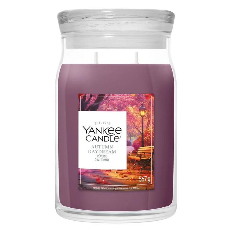 Candela Giara Grande Yankee Candle Signature Autumn Daydream