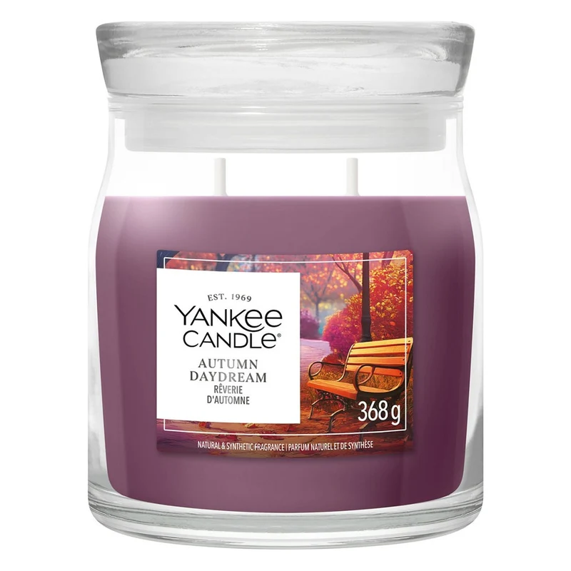 Candela Giara Media Yankee Candle Signature Autumn Daydream