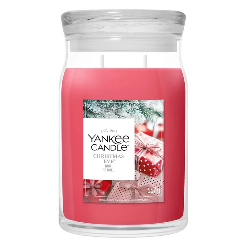 Candela Giara Grande Yankee Candle Signature Christmas Eve