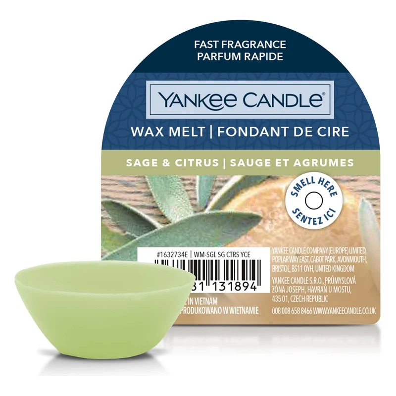 Tart Profumata Yankee Candle Sage & Citrus