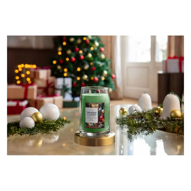 Candela Giara Grande Yankee Candle Signature Shimmering Christmas Tree