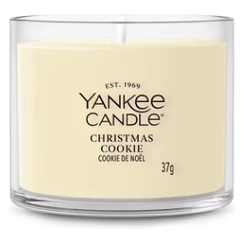 Candela Votiva in Vetro Yankee Candle Signature Christmas Cookie