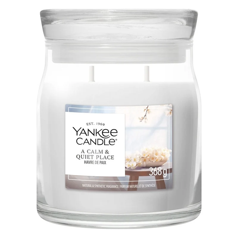 Candela Giara Media Yankee Candle Signature A Calm & Quiet Place