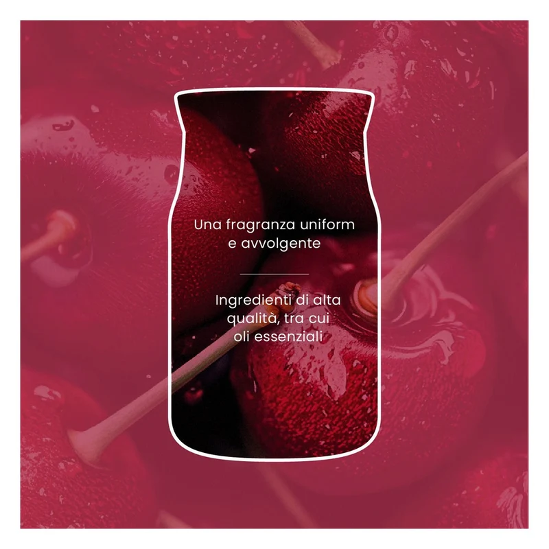 Candela Giara Media Yankee Candle Signature Black Cherry