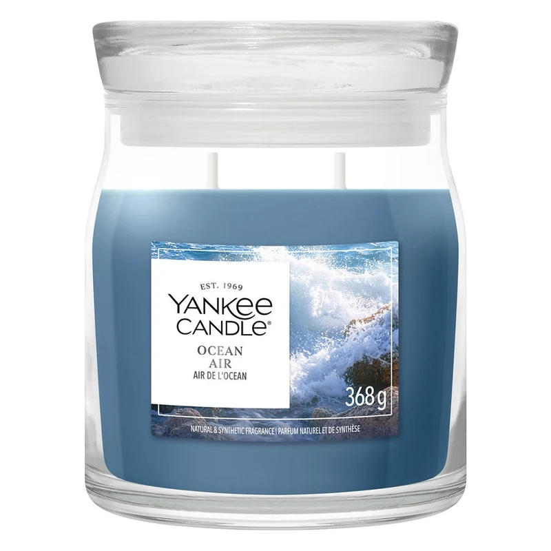Candela Giara Media Yankee Candle Signature Ocean Air