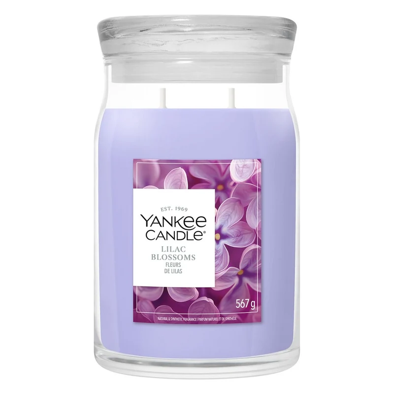 Candela Giara Grande Yankee Candle Signature Lilac Blossoms