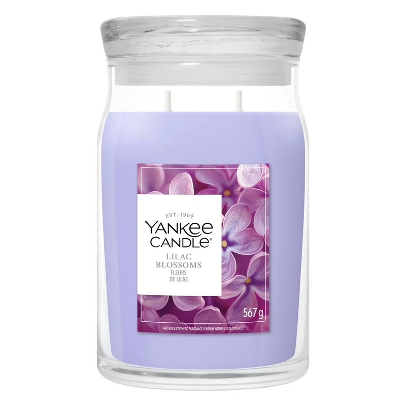 Candela Giara Grande Yankee Candle Signature Lilac Blossoms