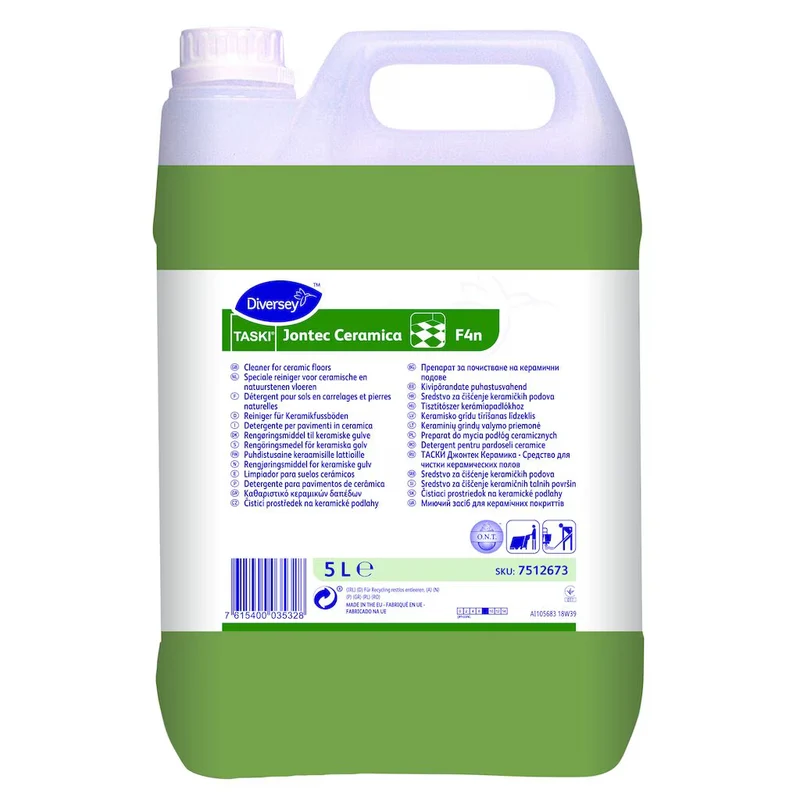 Detergente per pavimenti Diversey TASKI Jontec Ceramica 5 litri