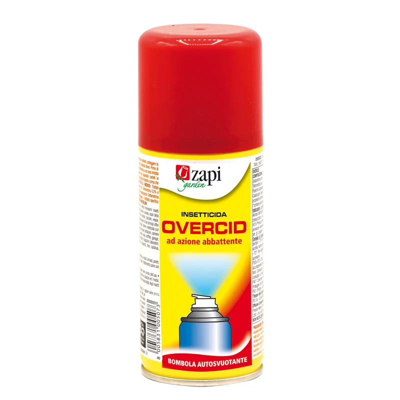 Insetticida aerosol per blatte, formiche e pulci Zapi Overcid 150 ml