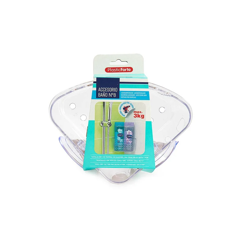 PlasticForte® Accessorio bagno angolare