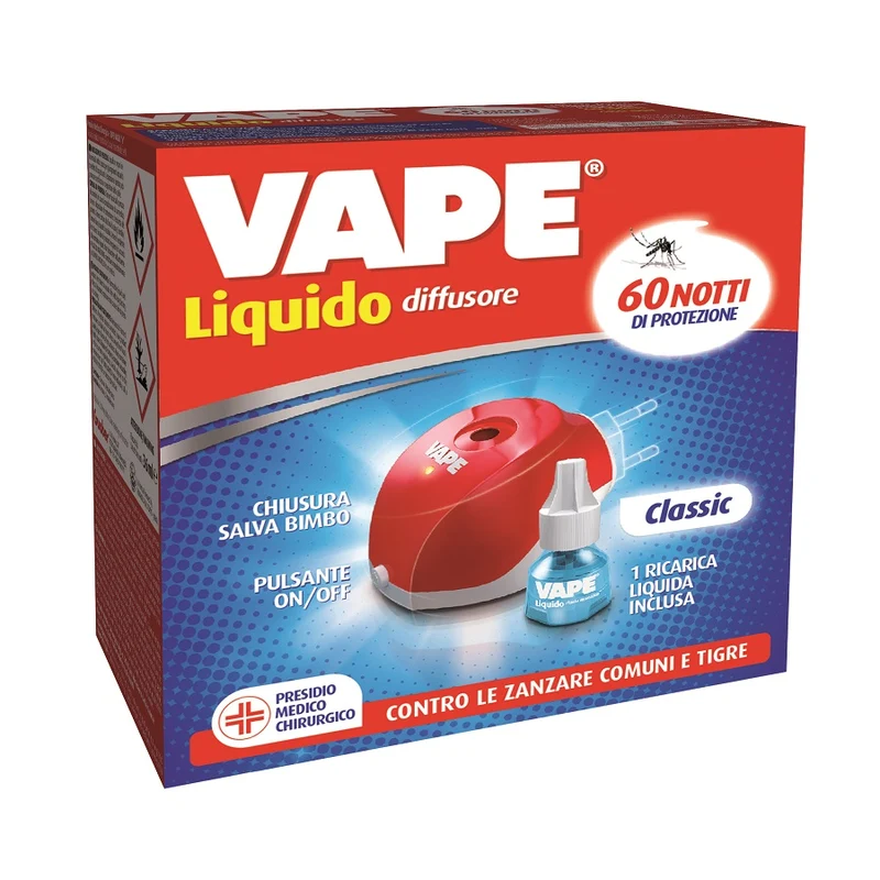 Diffusore Elettrico Liquido + Ricarica Vape