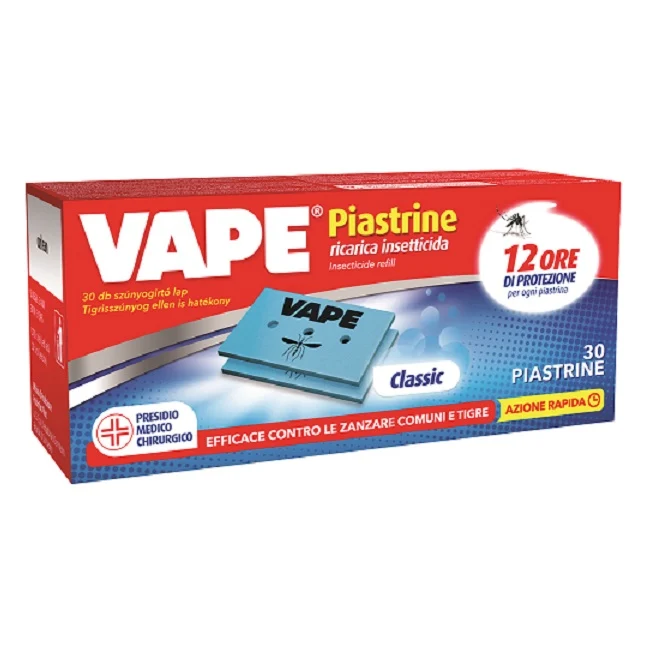 Ricarica Piastrine Classica 30 Pz Vape