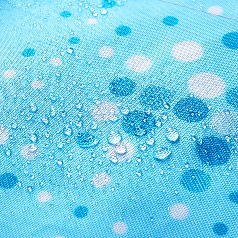 Fodera per pouf a sacco grande in nylon con cerniera, impermeabile e resistente, per interni ed esterni, 140 x 180 cm, azzurro moderno